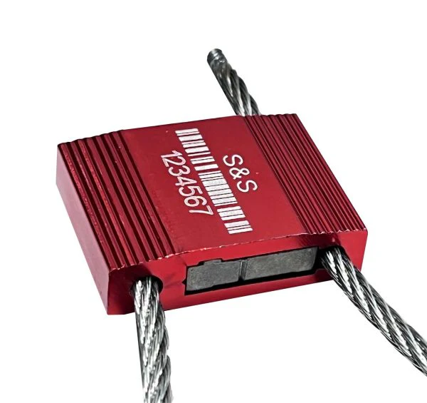 Sigiliu de inalta securitate lacat 300 mm 3.5 HS048 ISO 17712 C-TPAT UK Custom Group 2 100 bucati ANGELBEAR [1]