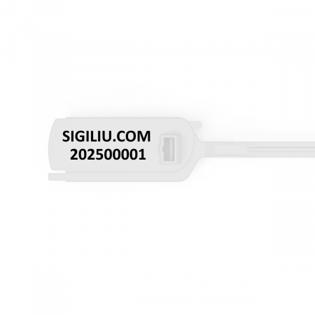 Sigilii transport rutier - Sigiliu rapid din plastic cu sistem de autoblocare rapid lung Z 440 mm set 100 bucati ANGELBEAR