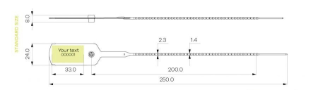 SIGILIU RAPID PLASTIC DE250 100 BUCATI [2]