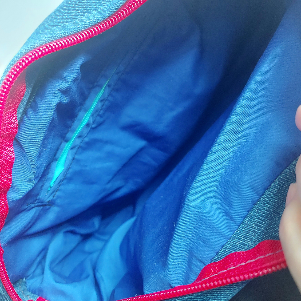 Geantă poștaș handmade țesută manual la războiul de țesut [5]