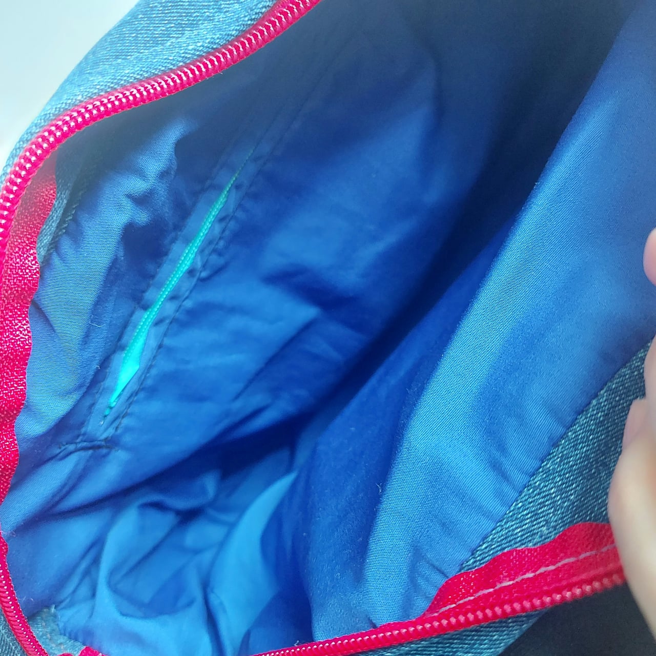 Geantă poștaș handmade țesută manual la războiul de țesut [5]