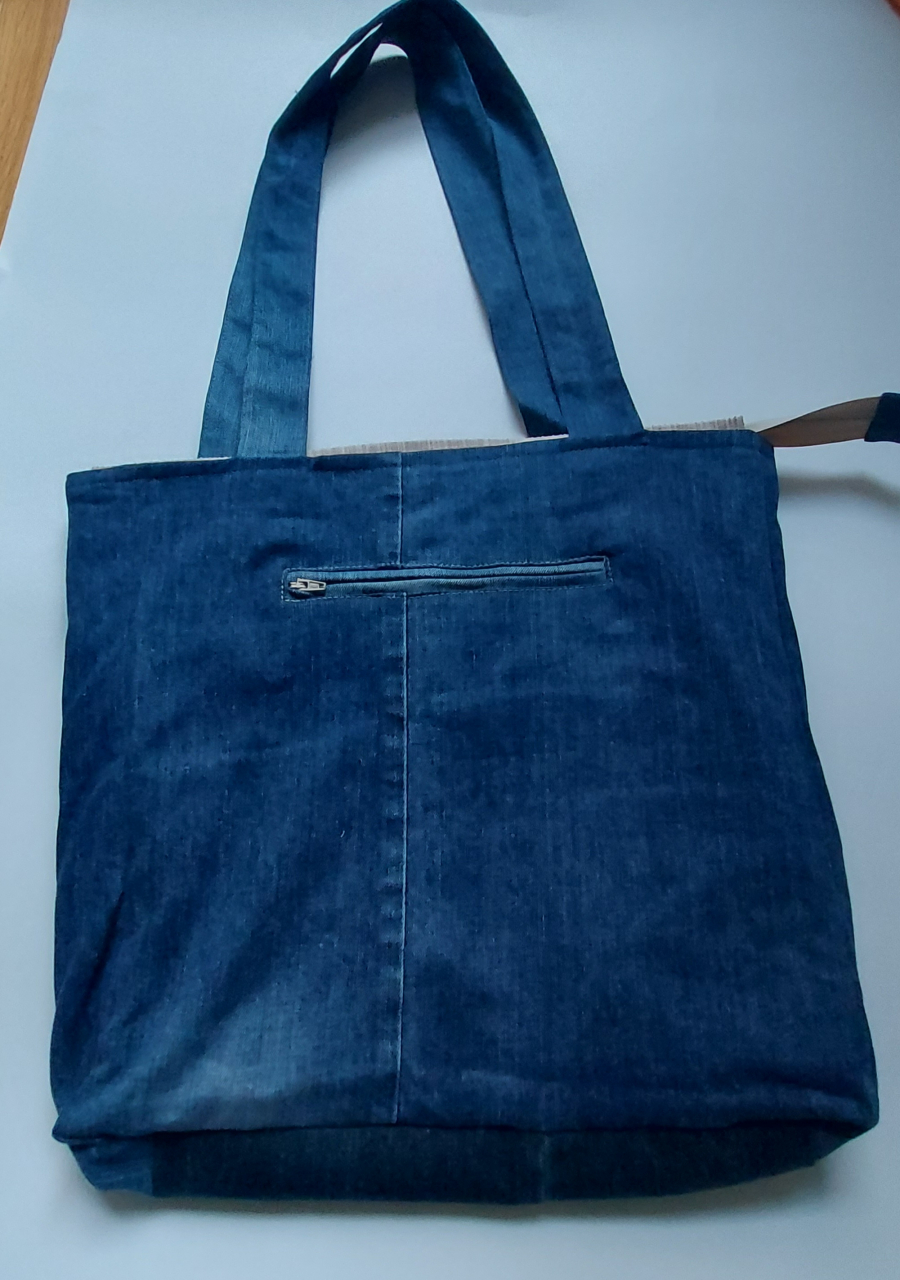 Geantă umăr handmade țesută manual la războiul de țesut [5]