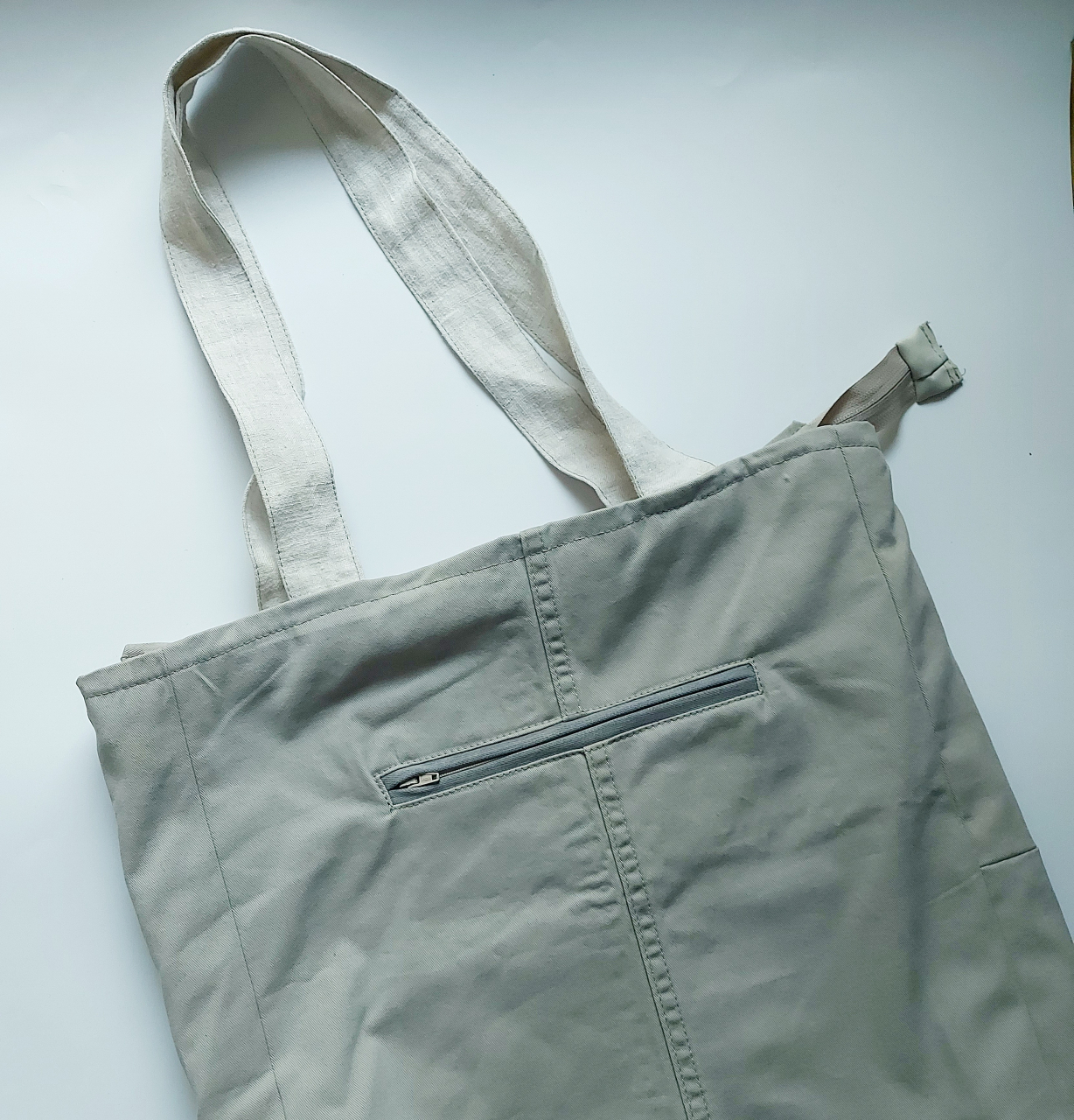 Geantă umăr handmade țesută manual la războiul de țesut [5]