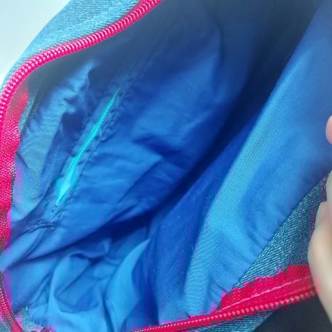 Geantă poștaș handmade țesută manual la războiul de țesut [4]