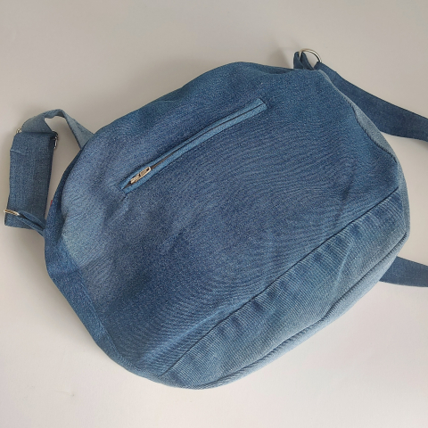 Geantă poștaș handmade țesută manual la războiul de țesut [3]