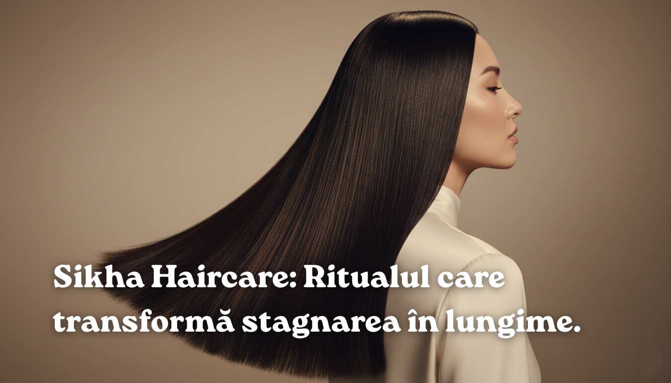 De ce nu mai crește părul? Deblochează lungimea cu Sikha