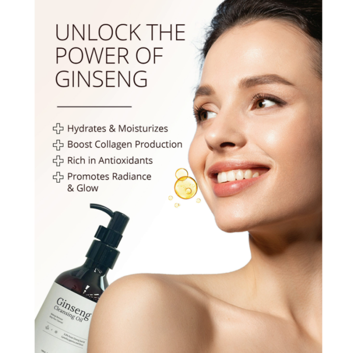 Ginseng Cleansing Oil – Ulei demachiant coreean natural cu Ginseng și uleiuri vegetale 190 ml [5]