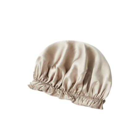 Accesorii par - Boneta Premium din Matase Naturala 22 Momme MATASSE Silk Your Life, culoare Champagne