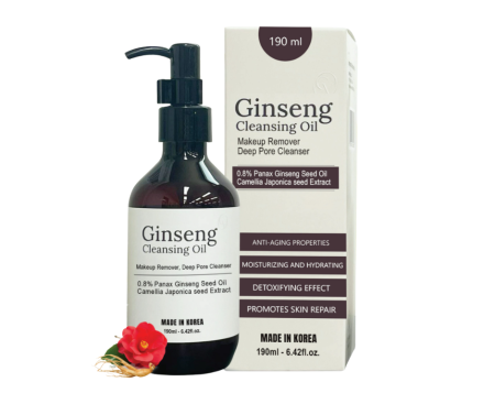 Produse demachiere si curatare - Ginseng Cleansing Oil – Ulei demachiant coreean natural cu Ginseng și uleiuri vegetale