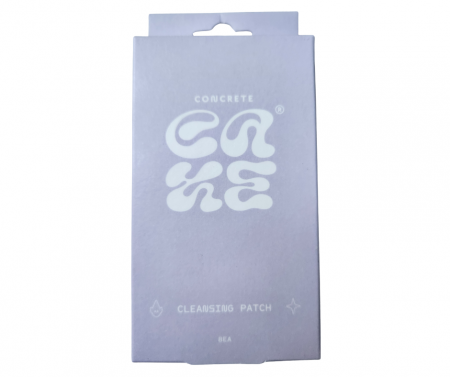 Masti pentru ten si gomaje - Set 8 plasturi pentru puncte negre, cu extract din arbore de ceai, extract de aloe, extract de hamamelis, Concrete Cake, testat dermatologic, K-beauty