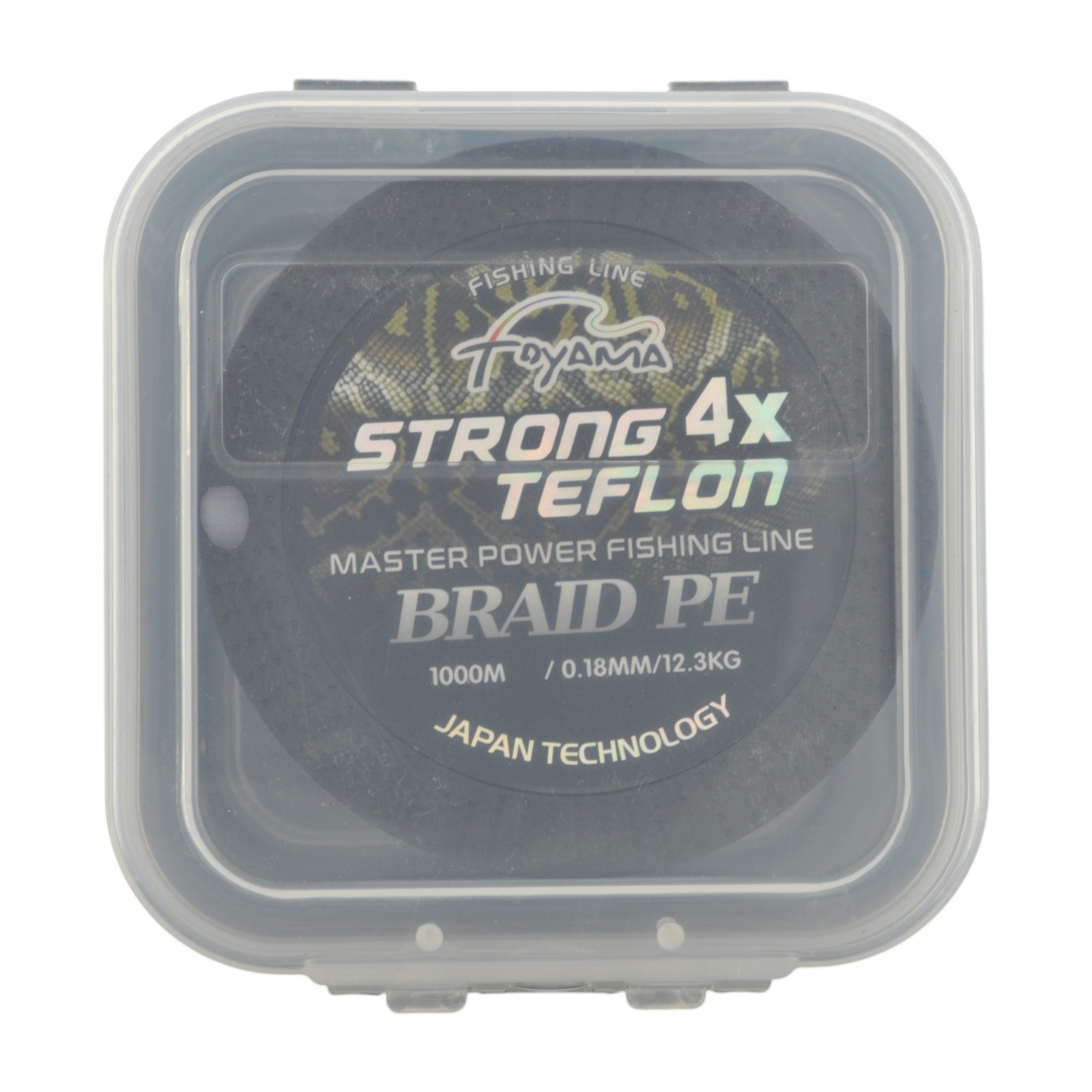 Fonott zsinór Strong Teflon 4X 1000 m/tekercs Ø0,18 mm [3]