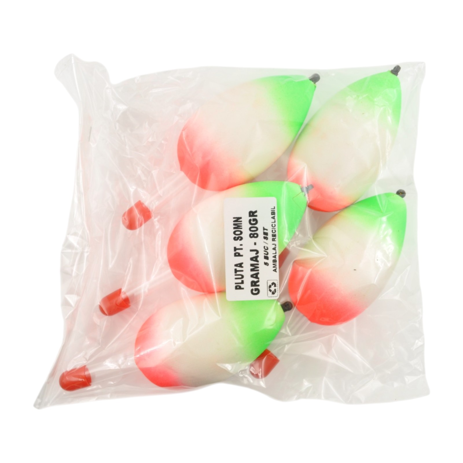Harcsázó úszó 5 db/készlet 80 g [1]