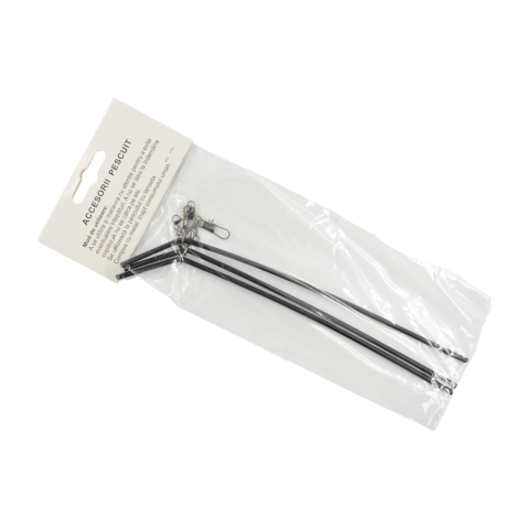 Antitangle din plastic negru (3buc/set) [2]