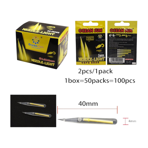 Universale - Baghete luminoase pentru shaduri (2buc/plic-50 plicuri/cutie)