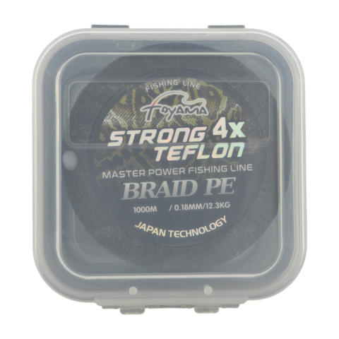 Fir din textil Strong Teflon 4X 1000m/rolă Ø0.18mm [3]
