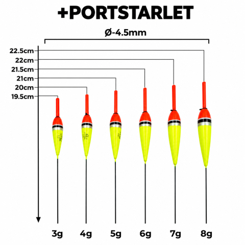Fix úszók - Úszó SH005 3 g