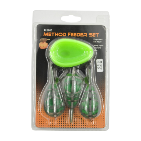 Pentru feeder - Set method 3+1 #1 (30g+40g+50g)