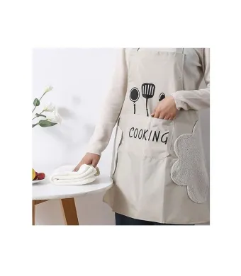 Set 2 șorțuri de bucătărie cu prosop și buzunar [3]