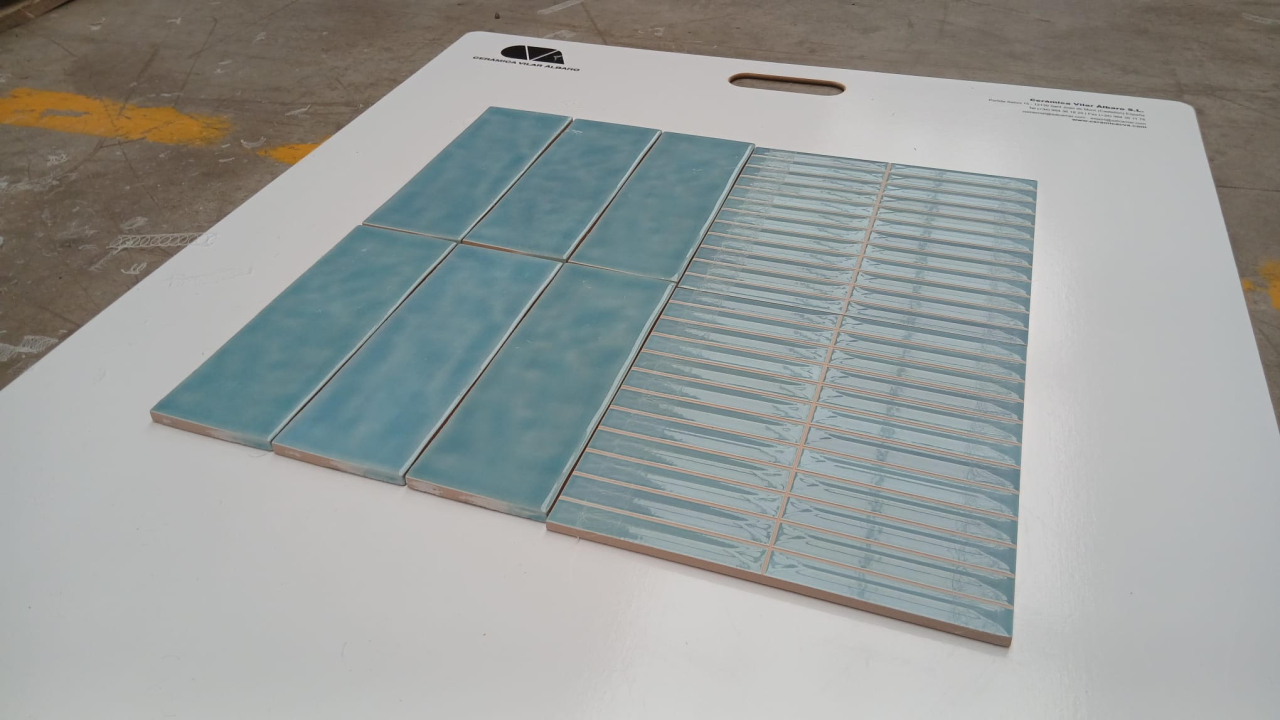 Faianta Waves aqua whisper  7,5x20 cm,lucioasa,1mp/cutie,CVA [4]