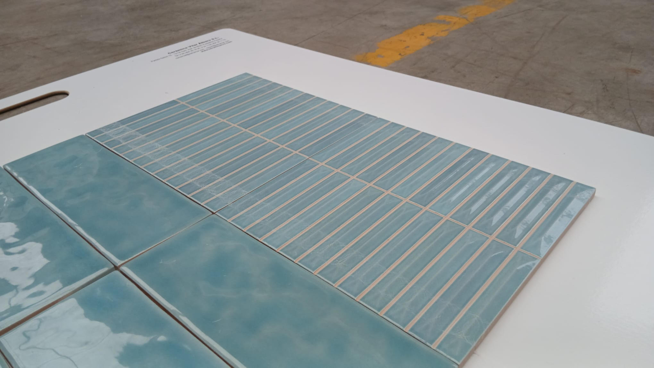 Faianta Waves aqua whisper decor  20x20 cm,lucioasa,1mp/cutie,CVA [3]