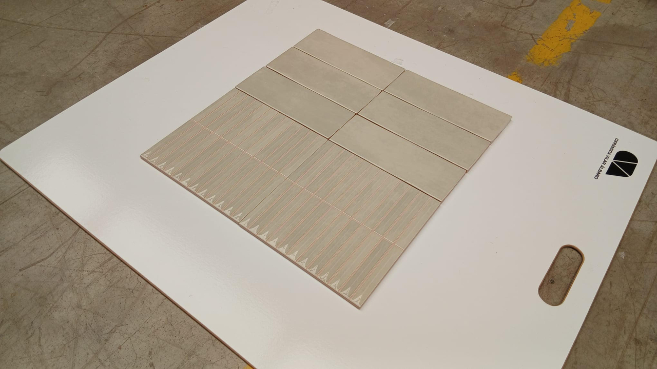 Faianta Waves sandy decor 20x20 cm,lucioasa,1mp/cutie,CVA [6]