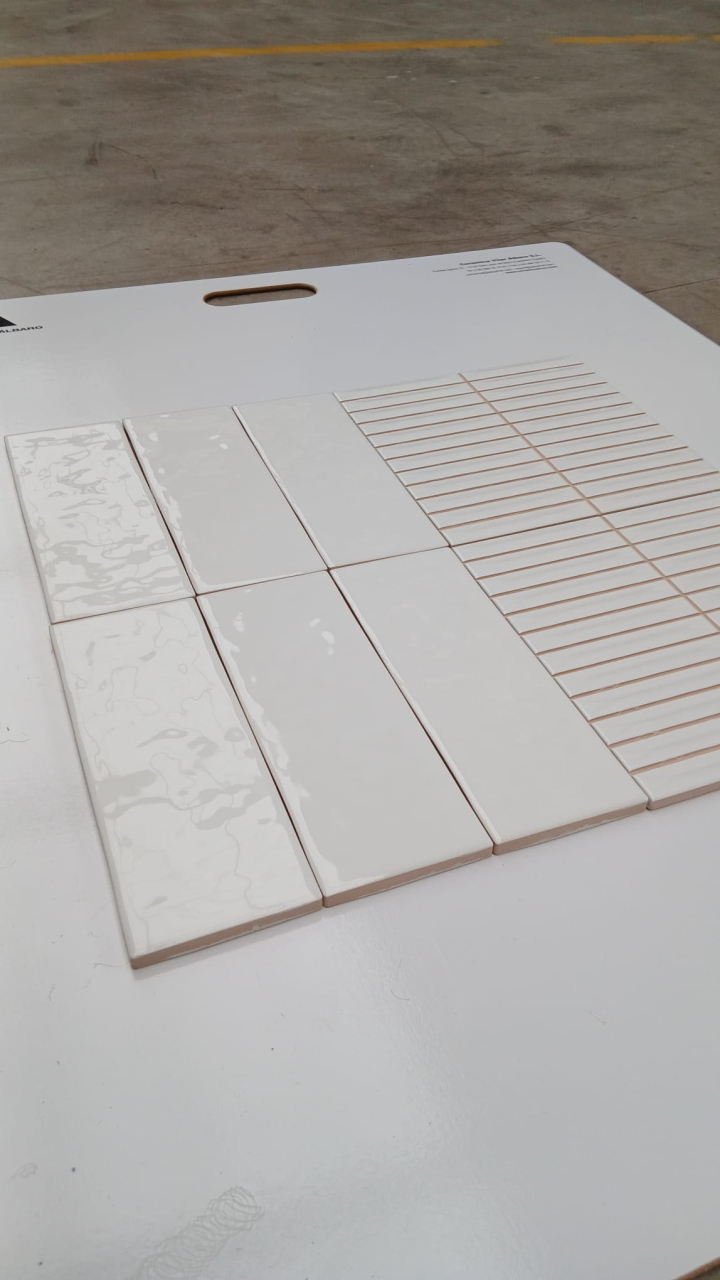 Faianta Waves white drift 7,5x20 cm,lucioasa,1mp/cutie,CVA [4]