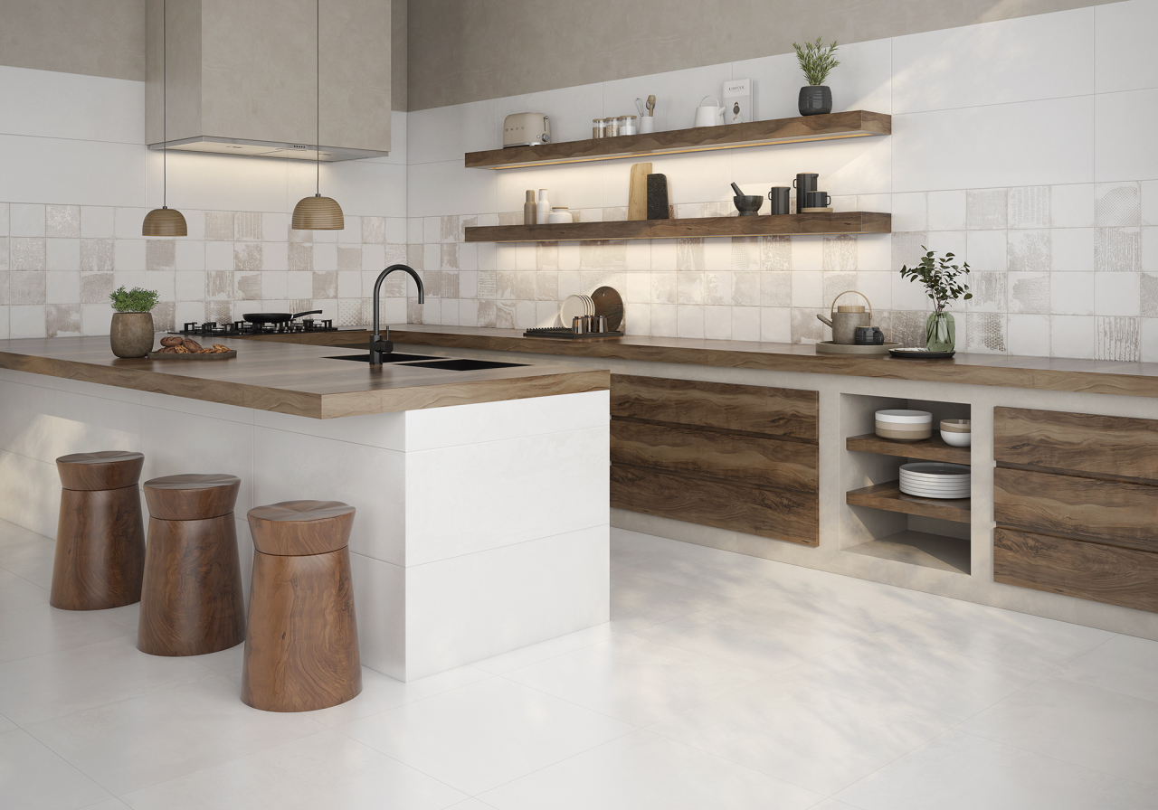 Gresie Mallorca blanco 60x60cm,portelanata,rectificata [2]