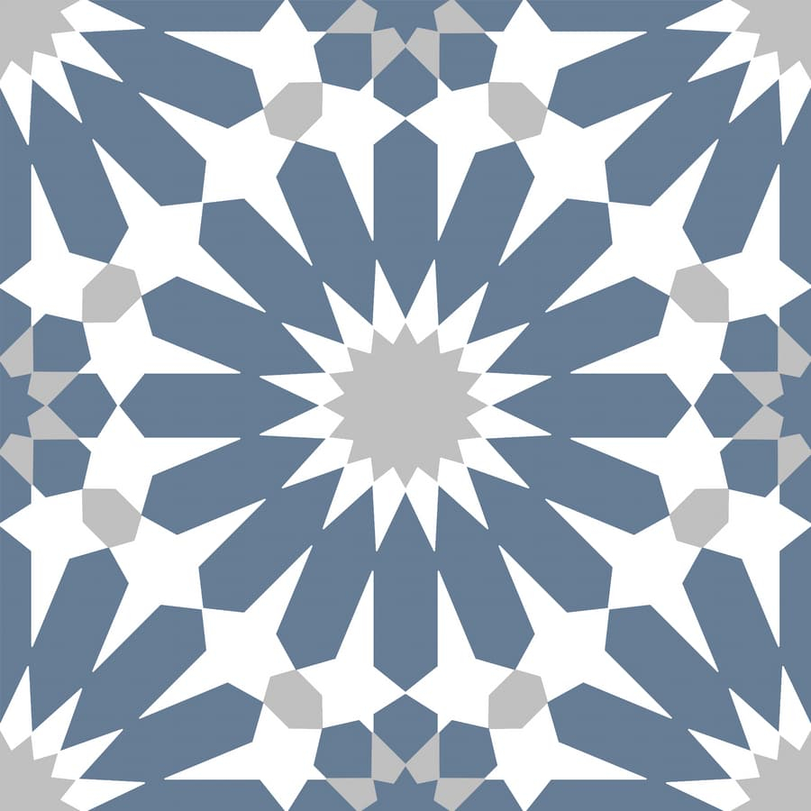 Gresie/faianta Cement-m Sun navy 20x20cm,portelanata,rectificata [2]