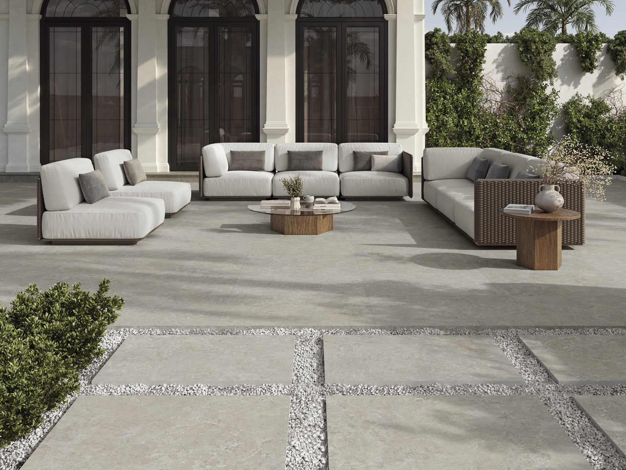 Gresie/faianta Dozza stone greige 60x120cm,portelanata,rectificata [2]