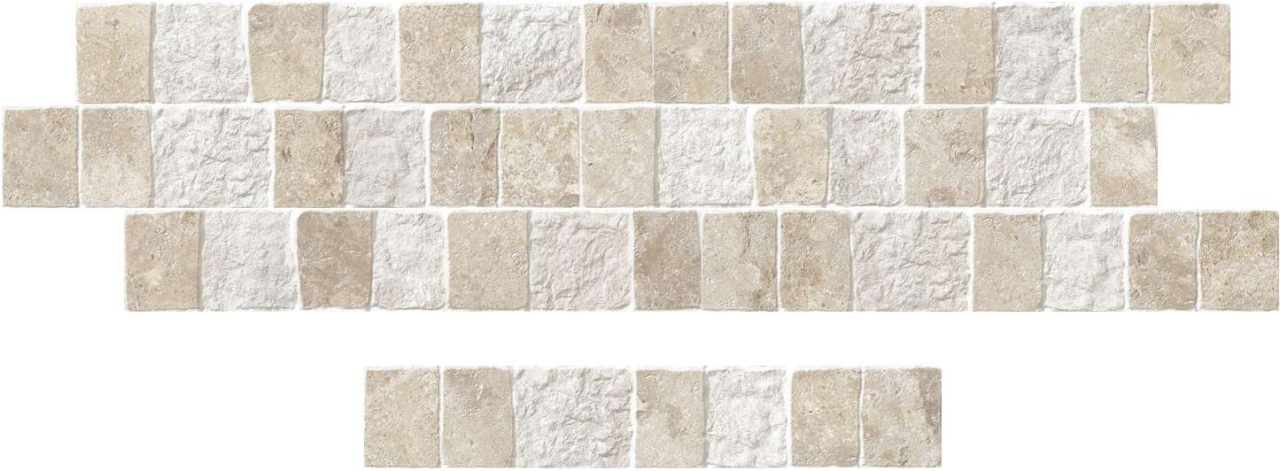 Faianta imitatie de piatra/fatada Blend beige 8x44,2cm ,portelanata,Oset [2]