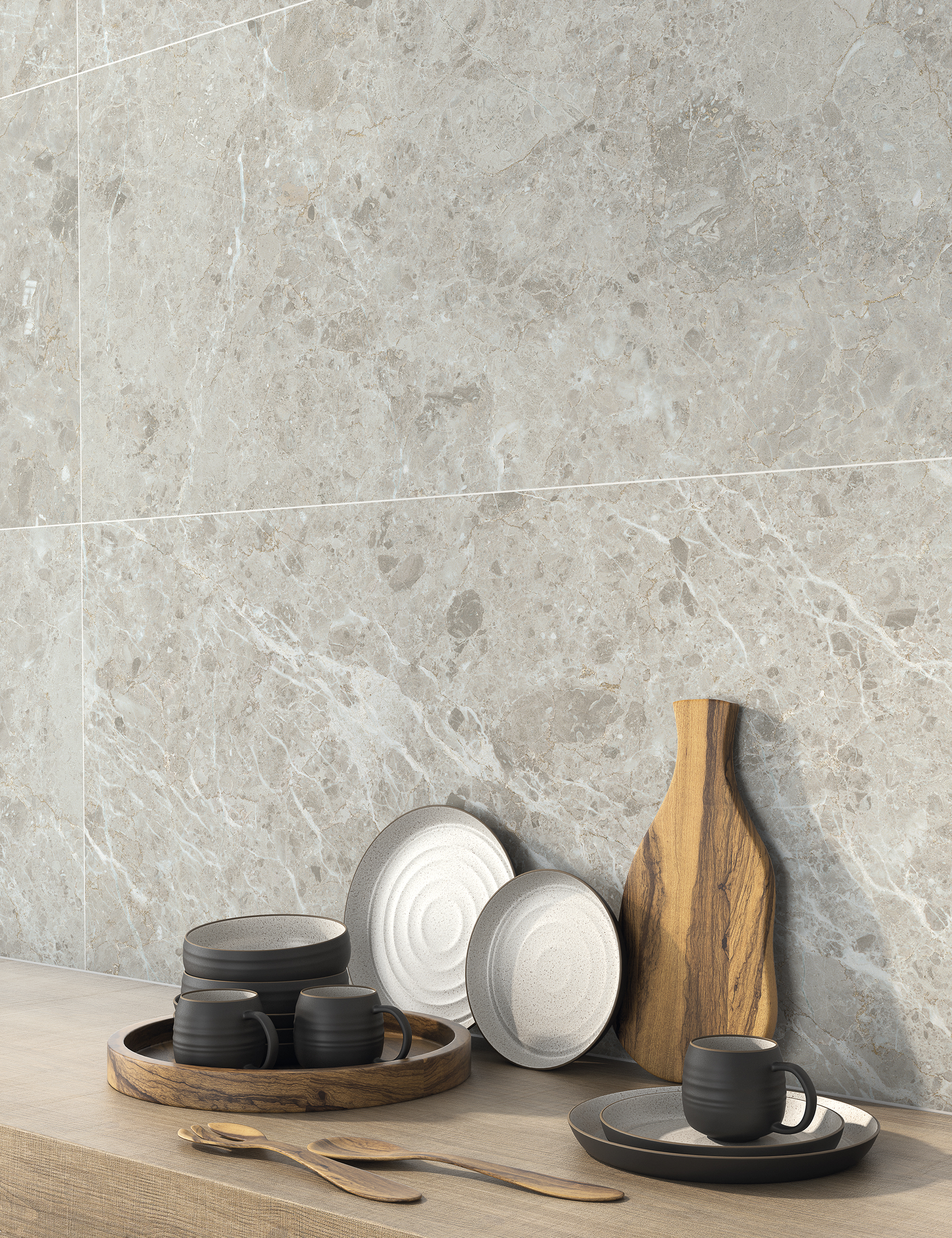 Gresie/faianta Caprice white 60x120cm,portelanata,rectificata [2]