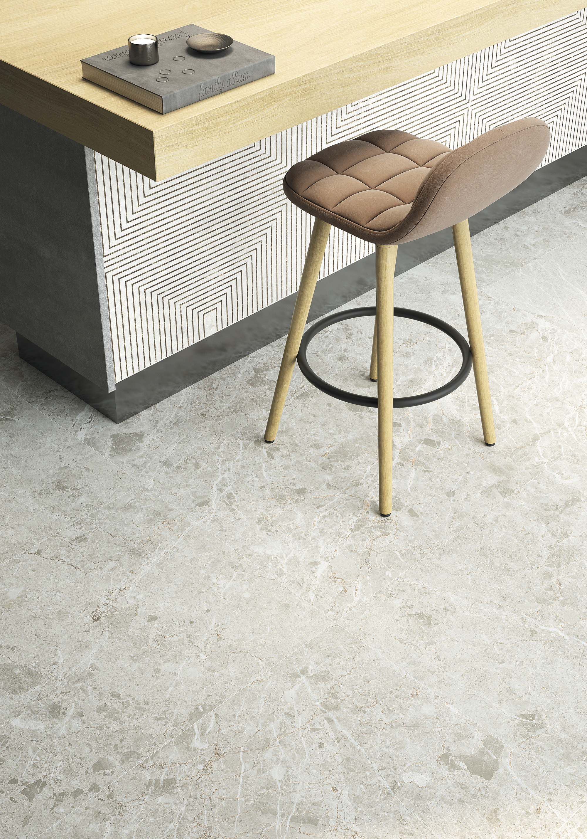 Gresie/faianta Caprice white 60x120cm,portelanata,rectificata [3]