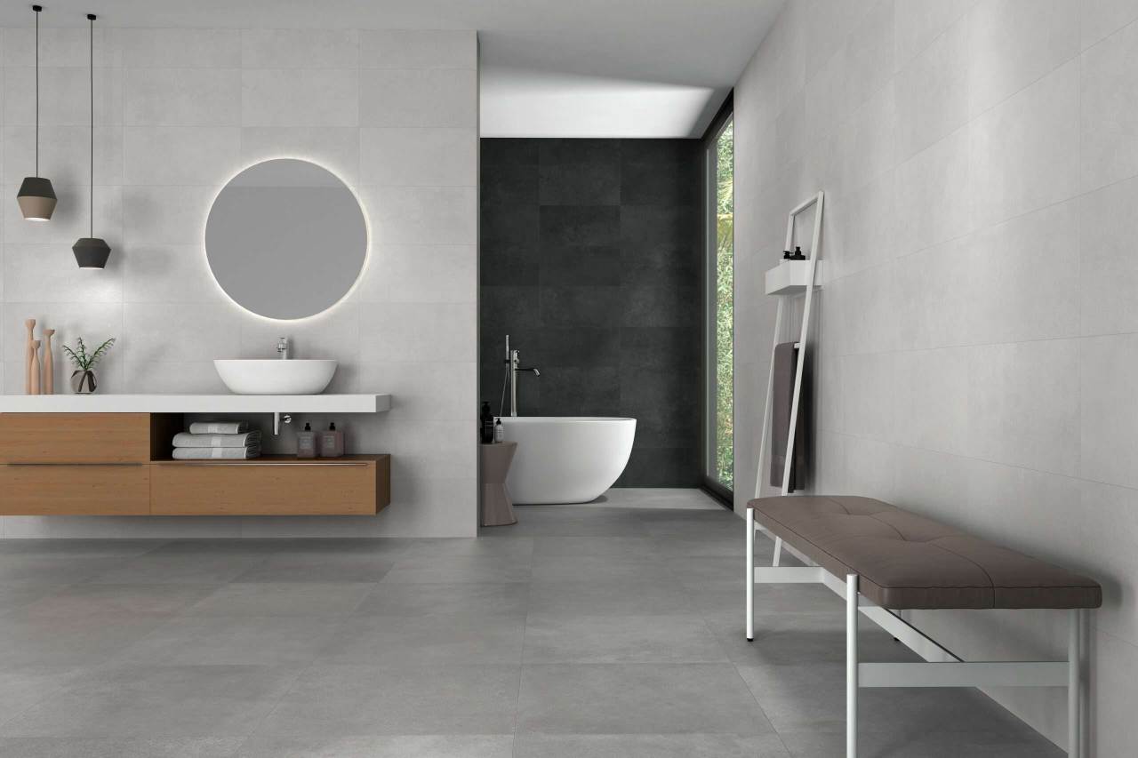 Gresie/faianta Public grey 60x120cm,portelanata,rectificata [2]