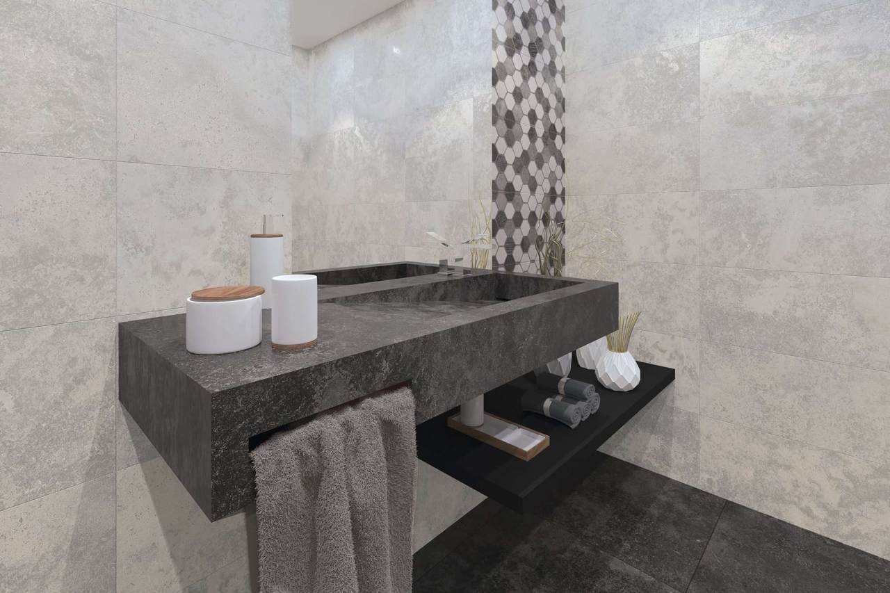 Gresie Millstone grey 60x60cm,portelanata,rectificata [3]