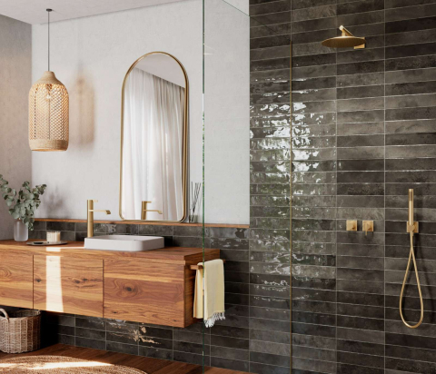 Faianta - Faianta Nairobi Slate 7,5x30 cm,lucioasa,1mp/cutie,CVA