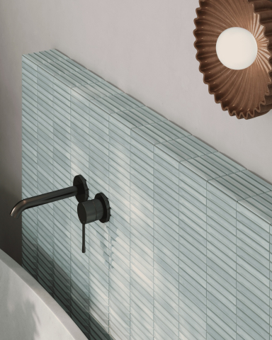 Faianta - Faianta Waves aqua whisper decor  20x20 cm,lucioasa,1mp/cutie,CVA