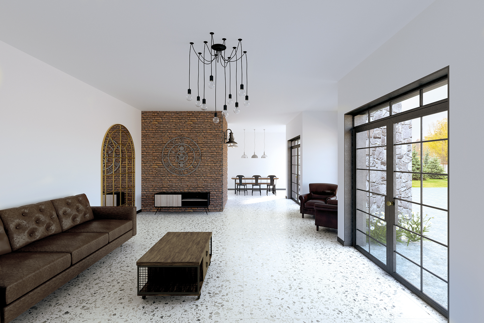 Faianta - Gresie Azzo grey 60x120cm,portelanata,rectificata