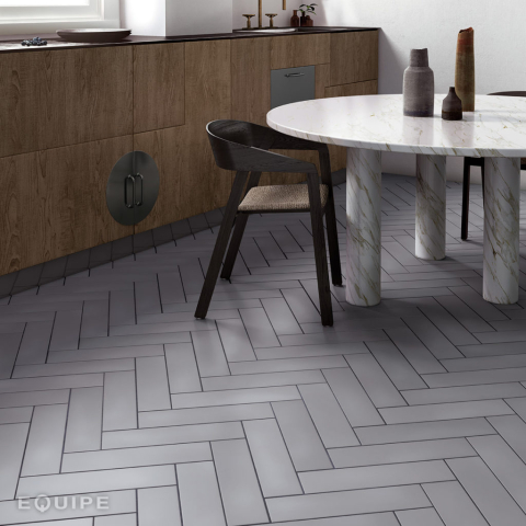 Lichidare stoc - Gresie/faianta Stromboli simply grey 9,2x36,8cm,Equipe