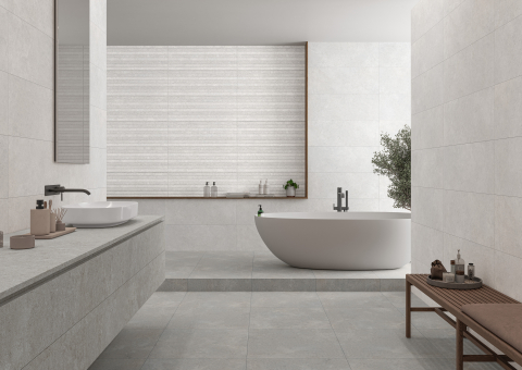 Faianta - Faianta Portum pearl 33,3x90cm,rectificata