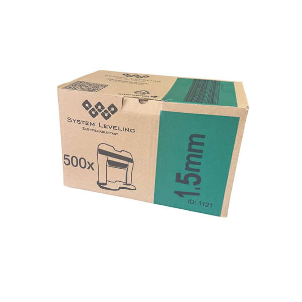 Distantiere autonivelare placi gresie/faianta 1.5mm 500buc/cut (clipsuri) [1]