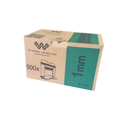 Sisteme Nivelare - Distantiere autonivelare placi gresie/faianta 1mm 500buc/cut (clipsuri)