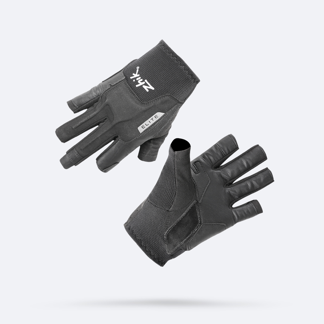 Zhik Elite Heavy Duty Sailing Gloves - Half Finger [4]
