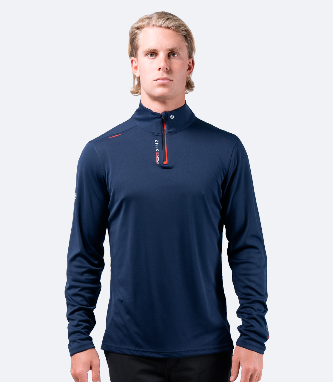 Mens UVActive™ UPF50+ High Collar Top [5]