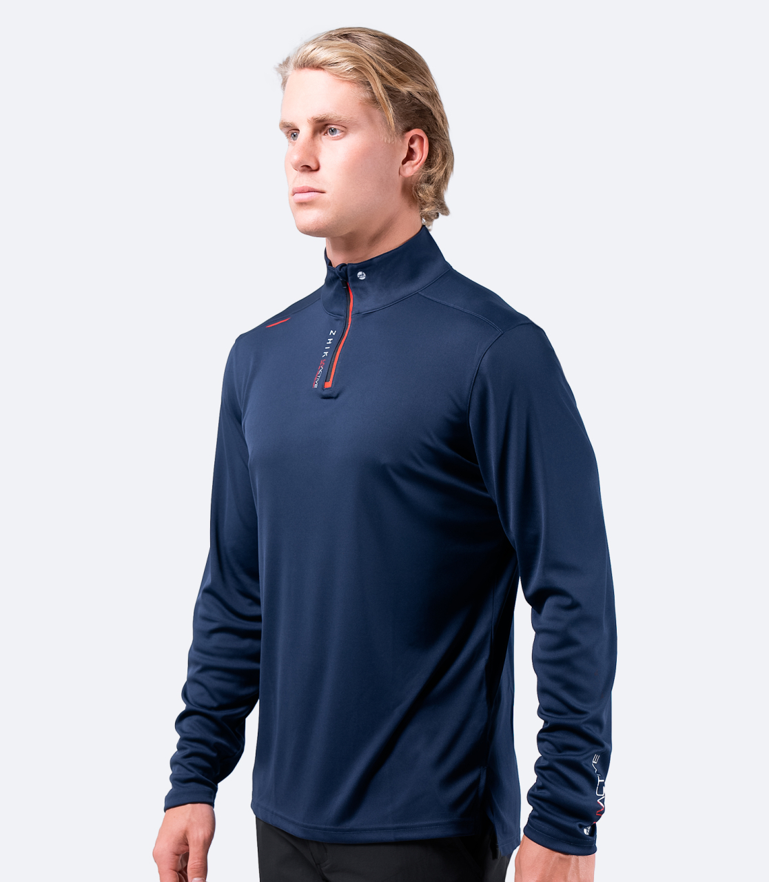 Mens UVActive™ UPF50+ High Collar Top [6]