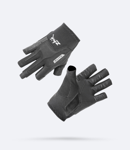 GLOVES - Zhik Elite Heavy Duty Sailing Gloves - Half Finger
