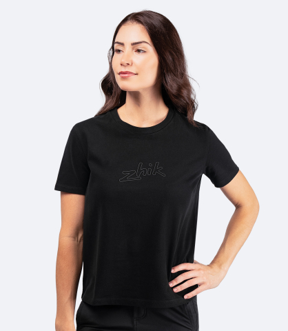 T-Shirts - Zhik Womens Zhik Logo Cotton T-Shirt
