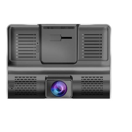 Camera de bord auto DVR Full HD cu 3 obiective fata, spate, interior [2]