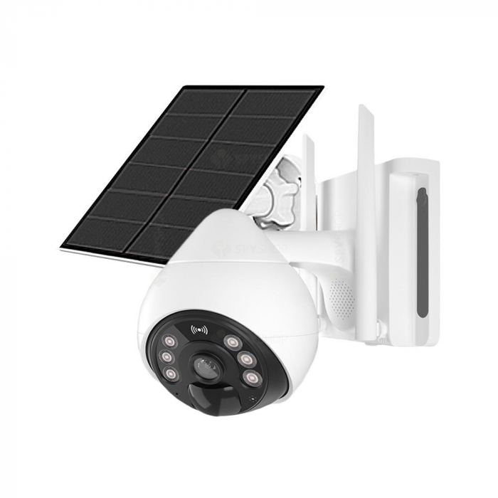 Camera supraveghere WiFi  3 MP, 3.6 mm, IR 15m, slot card, microfon si difuzor, acumulator, detectie miscare, PIR + panou solar [1]