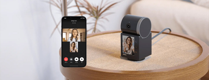 Camera supraveghere wireless IP WiFi Imou Rex VT Pro Active Deterrence IPC-S2VBP-5M0WR, 5 MP 3K, 3.6 mm, IR 20 m, ecran 2.4 inch, intercom, microfon si difuzor, slot card, auto tracking [1]