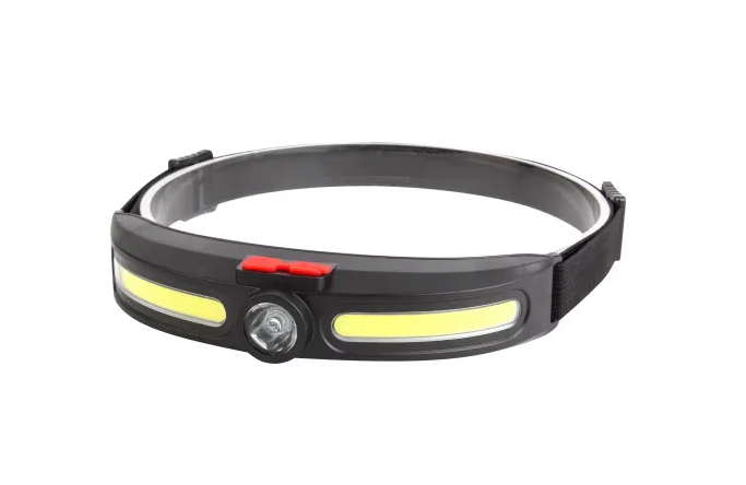Lanternă frontală LED reîncărcabilă, 8000 lm, 4 moduri, rotire 90°, bandă reglabilă [1]